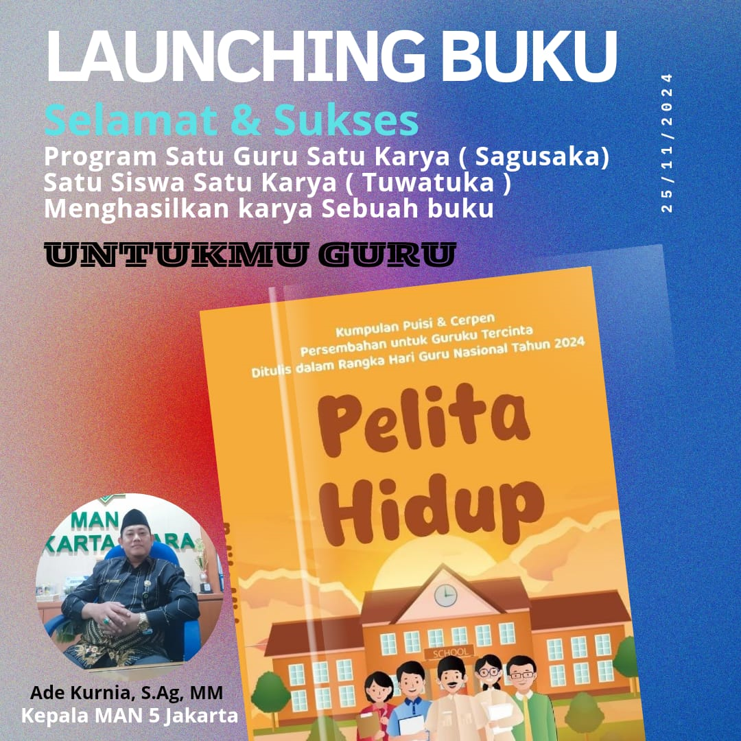 launching Buku Antologi Cerpen dan Puisi “Pelita Hidup”