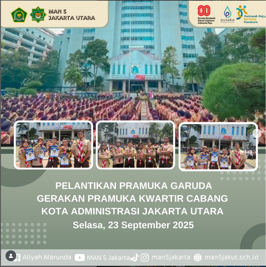 Pelantikan Pramuka Garuda 2025